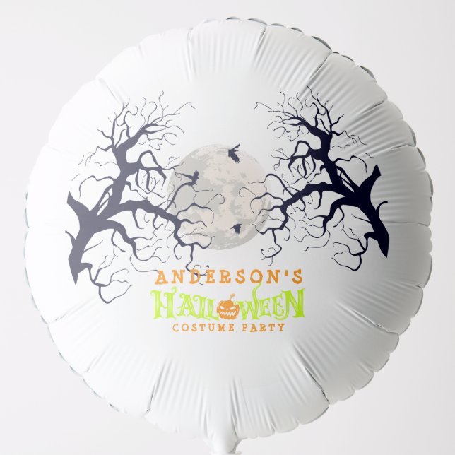 Halloween Costume Party Balloon (Front)
