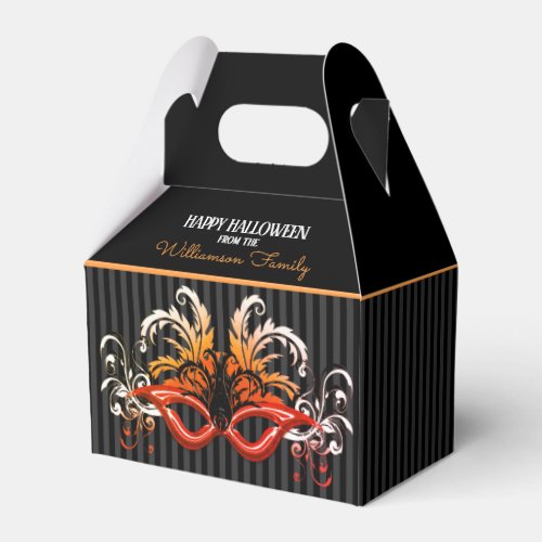 Halloween Costume Party Favor Boxes