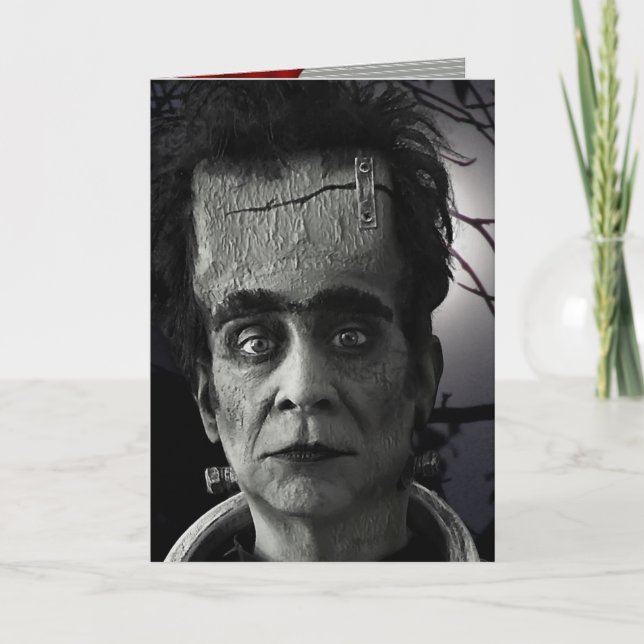 Halloween Costume Party FOLDED CARD INVITATION (Front)