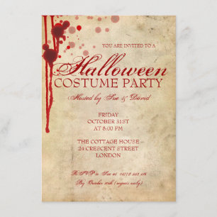 Halloween Costume Party Invitation