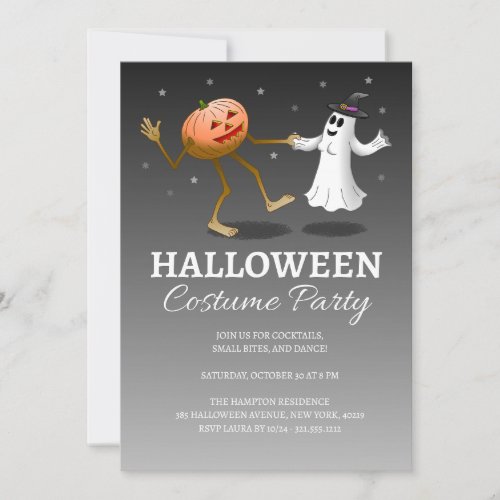 Halloween Costume Party Invitation