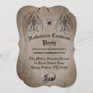 Halloween Costume Party Invitation