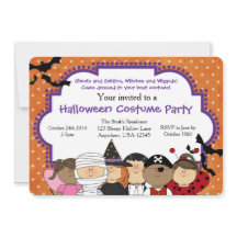 Halloween Costume Party Invitation
