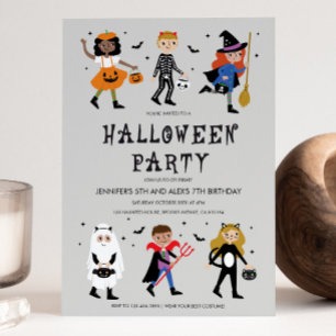 Halloween Costume Party Invitation