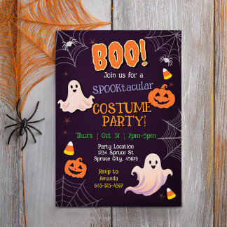 Halloween Costume Party Invitation