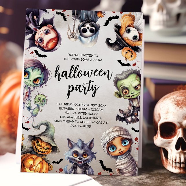 Halloween Costume Party Invitations (Creator Uploaded)