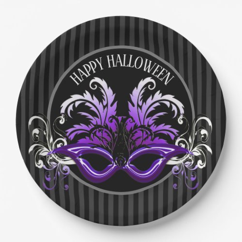 Halloween Costume Party Paper Plates