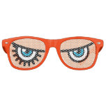 Halloween Costume Party Shades Sunglasses (orange) at Zazzle