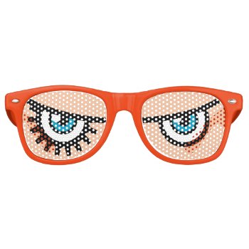 Halloween Costume Party Shades Sunglasses (orange) by Halloween2015 at Zazzle