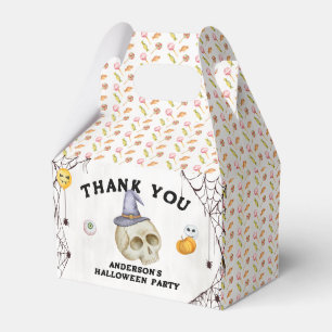 Halloween Costume Party Watercolor Favor Boxes