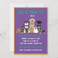 Halloween Costume Pawty Dogs Black Cat