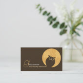 Halloween Costume Shop Business Card (Standing Front)