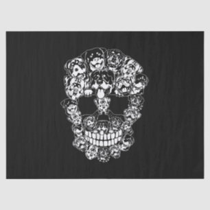 Halloween Costume Skull Rottweiler Dog Lovers Tissue Paper