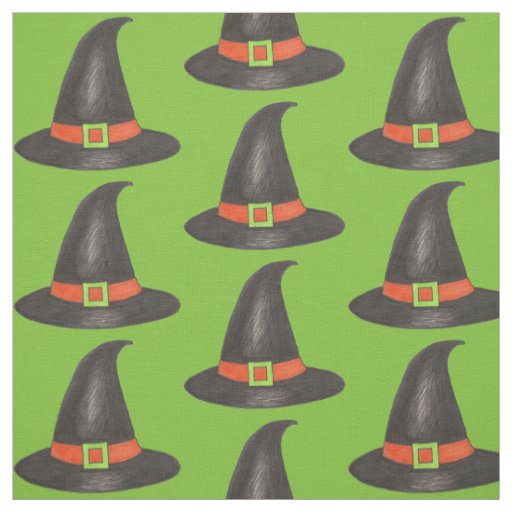 Halloween Costume Trick or Treat Witch Hat Fabric