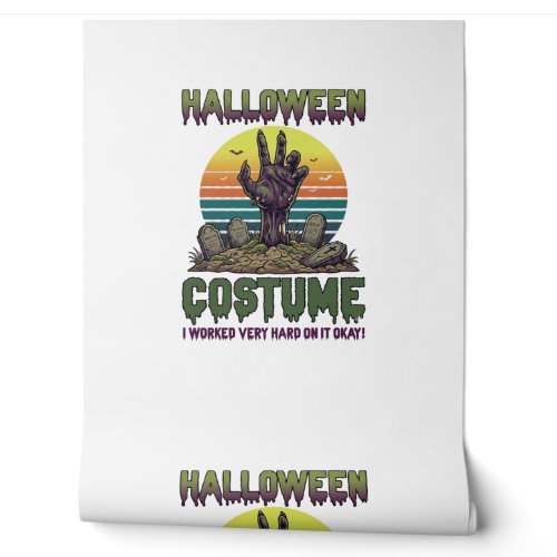 Halloween Costume Zombie Hand Graveyard Tombstones Wallpaper