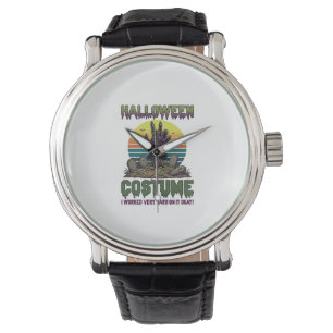 Halloween Costume Zombie Hand Graveyard Tombstones Watch