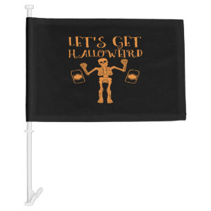 Halloween Costumes Car Flag
