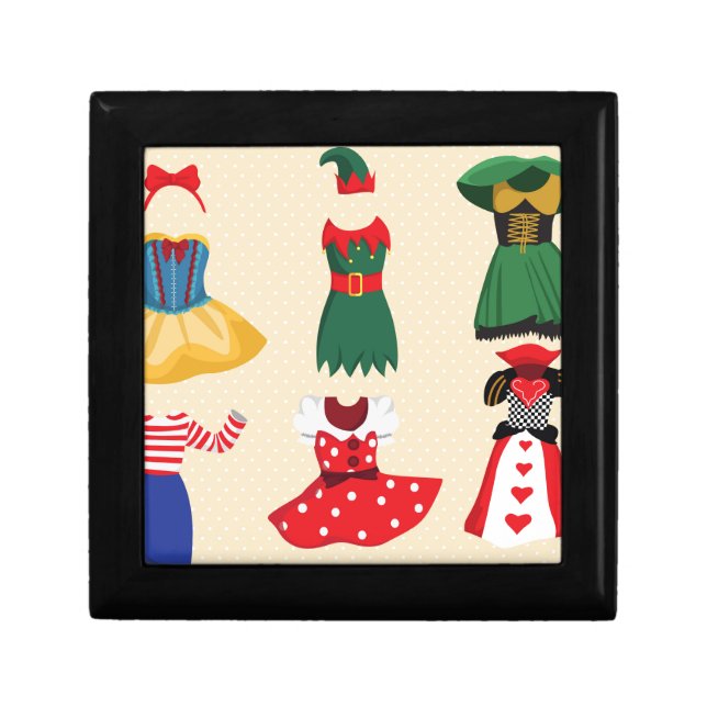 halloween costumes keepsake box (Front)