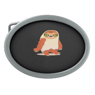 Halloween costumes sloth Oversized T-Shirt Belt Buckle