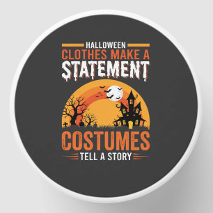 Halloween Costumes Statement Haunted House Design Mini Candle Favors