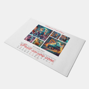 Halloween count down doormat