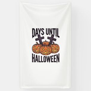 Halloween Countdown Shirt Vintage Pumpkin Design_1 Banner