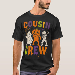 Halloween Cousin Crew 2025 Matching Cousins Spooky T-Shirt