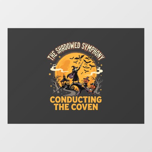 Halloween Coven Conductor Window Cling