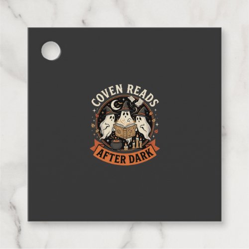 Halloween Coven Readers Night Favor Tags