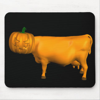 Halloween Cow Mouse Pad