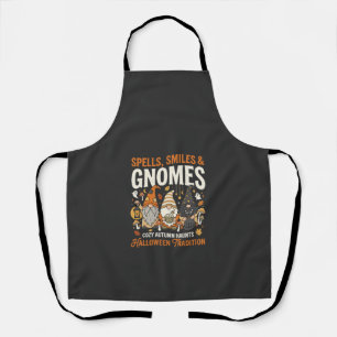 Halloween Cozy Gnome Gathering Apron
