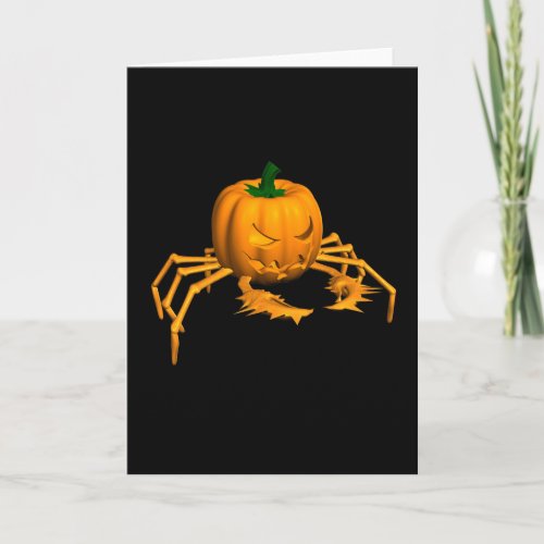 Halloween Crab Card