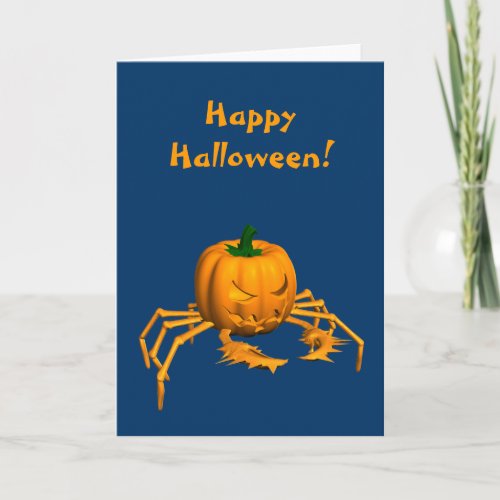 Halloween Crab Card