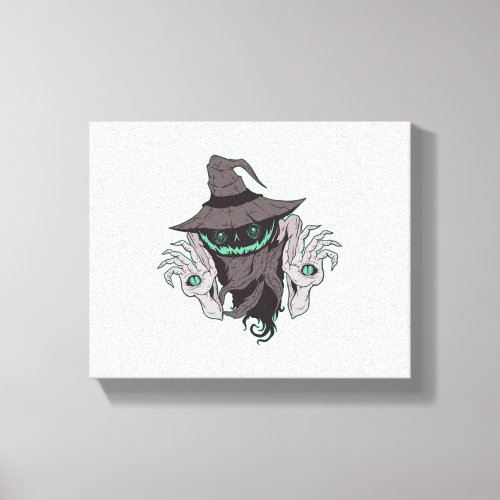 Halloween Creature Canvas Print