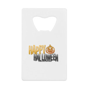 Halloween Credit Card Bottle Opener
