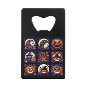 Halloween Credit Card Bottle Opener