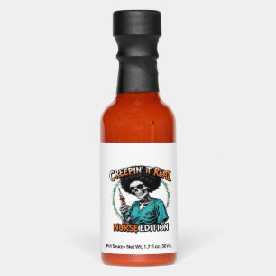 Halloween Creepin It Real! Nurse Edition Classic T Hot Sauces