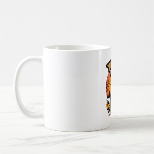 Halloween Creepin Meowt Black Cat Witch Design Coffee Mug