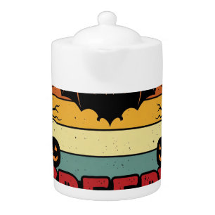 Halloween Creepy and Cute Vintage Bat Teapot