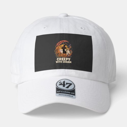 Halloween Creepy Charm Cat 47 Brand Hat