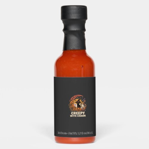 Halloween Creepy Charm Cat Hot Sauces