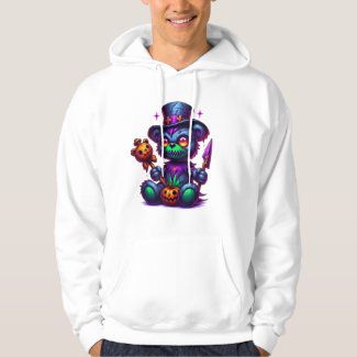 Halloween Creepy Cute Teddy Bears Hoodie
