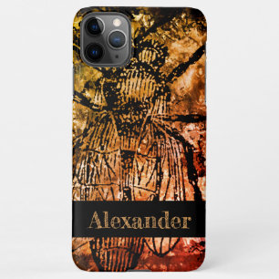 Halloween Creepy Fly Weird Abstract Art iPhone 11Pro Max Case