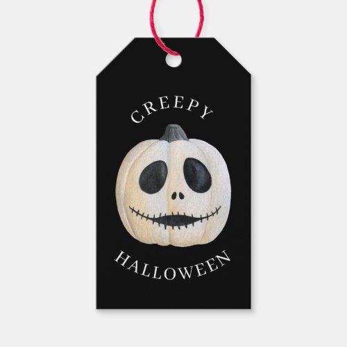 Halloween Creepy Gothic Jack O Lantern Pumpkin  Gift Tags