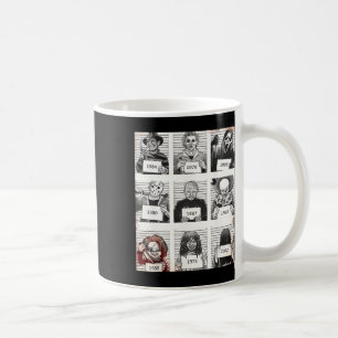 Halloween Creepy Legends Killer Mugshots Horror Fa Coffee Mug