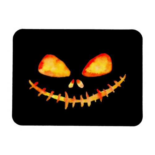Halloween Creepy Smile Jack O Lantern Magnet