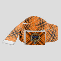 Halloween Crest over Tartan Belt