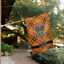 Halloween Crest over Tartan House Flag