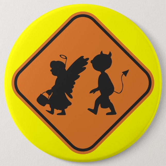 Halloween Crossing Button (Front)