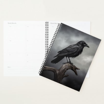 Halloween Crow Calendar